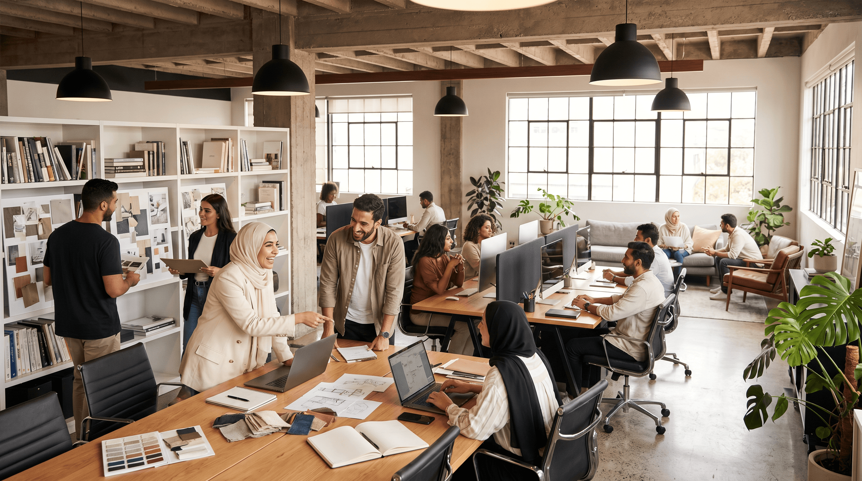 The Moovo team at work