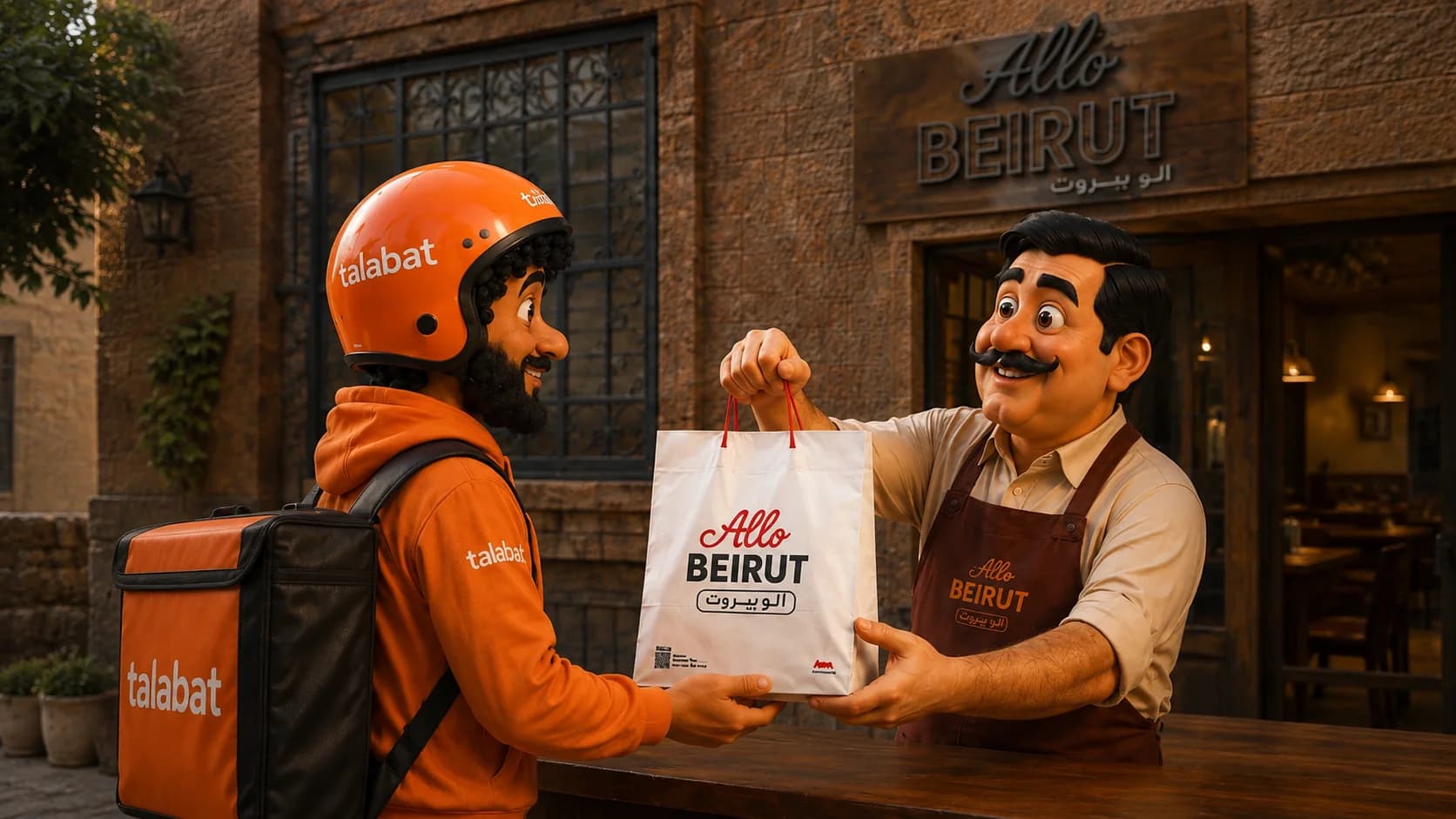 Allo Beirut × Talabat